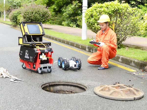 富民管道机器人检测